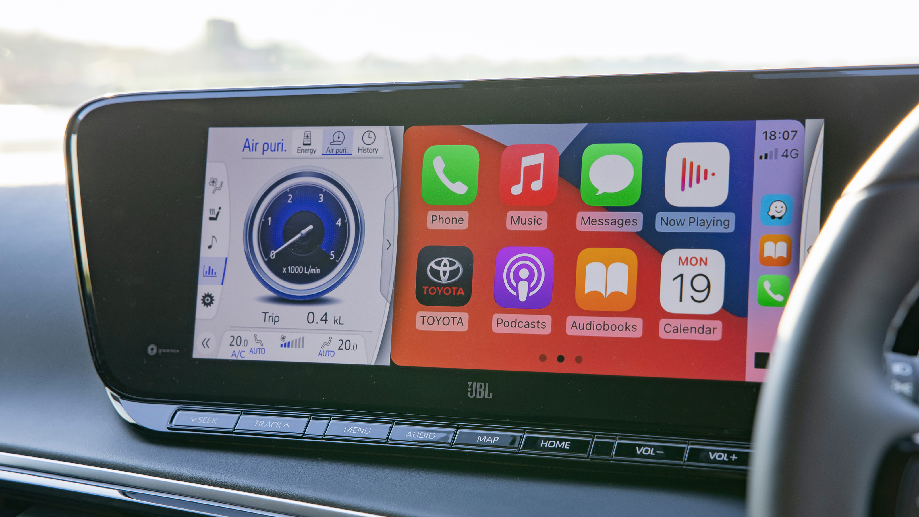 Toyota Mirai saloon Apple CarPlay