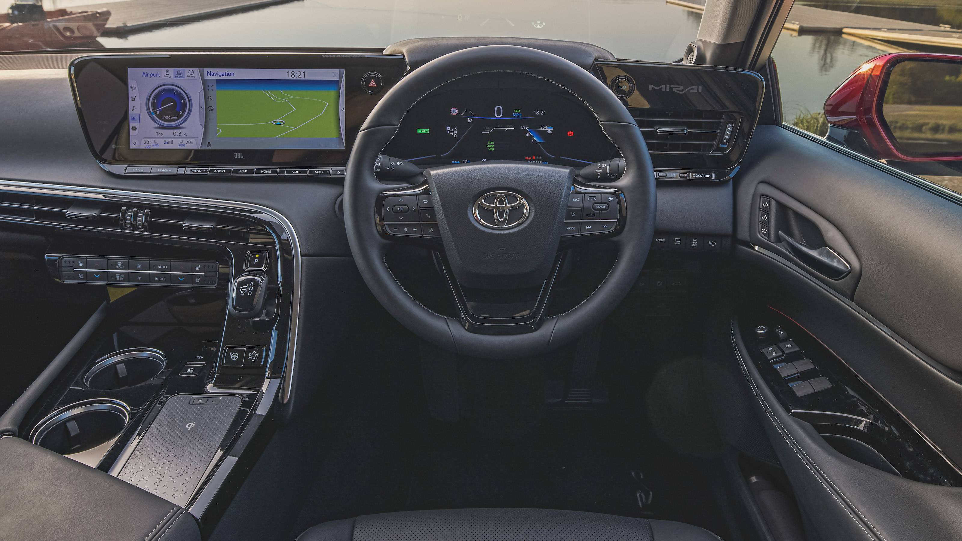 Toyota Mirai saloon interior