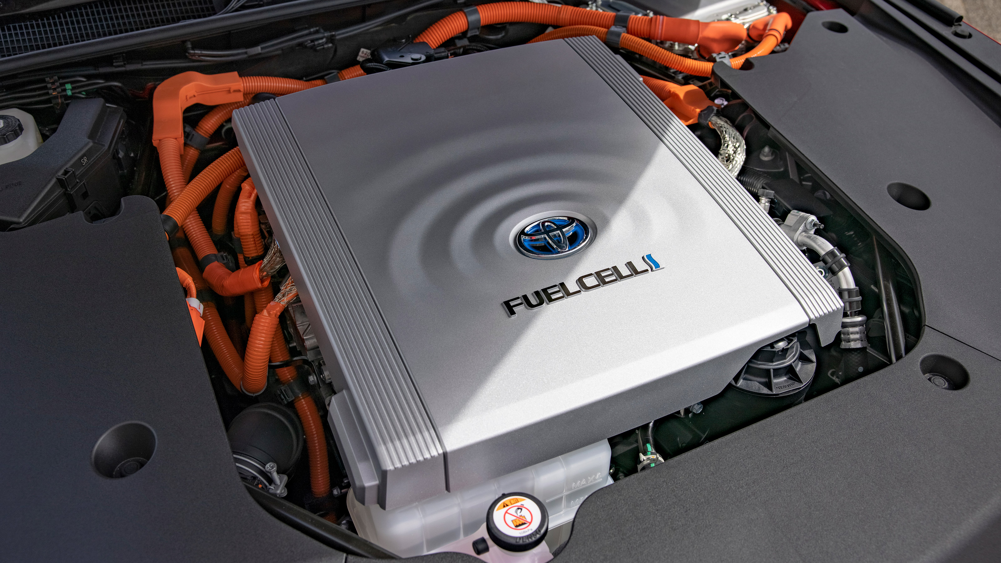 Toyota Mirai saloon engine bay