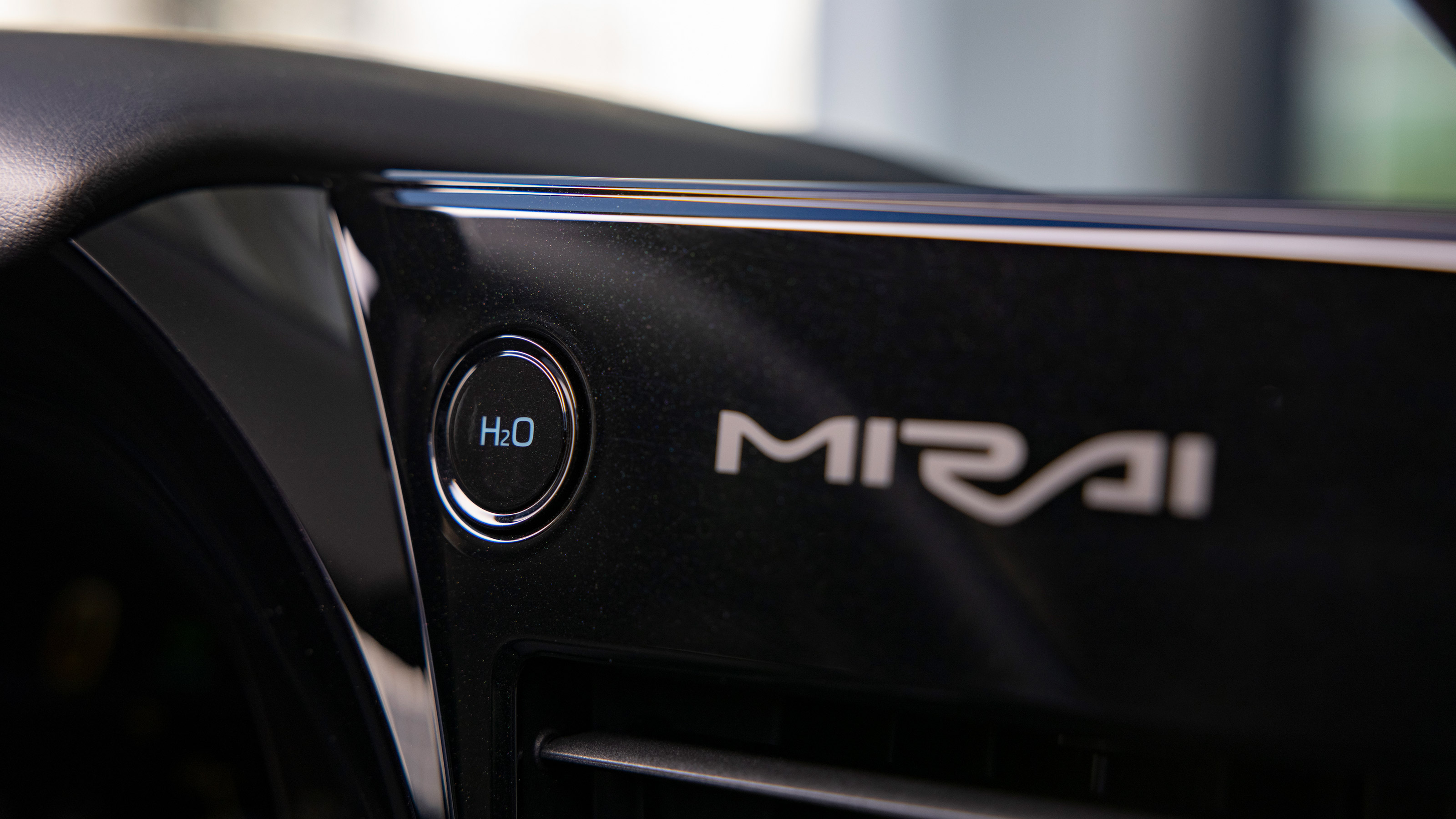 Toyota Mirai saloon digital display