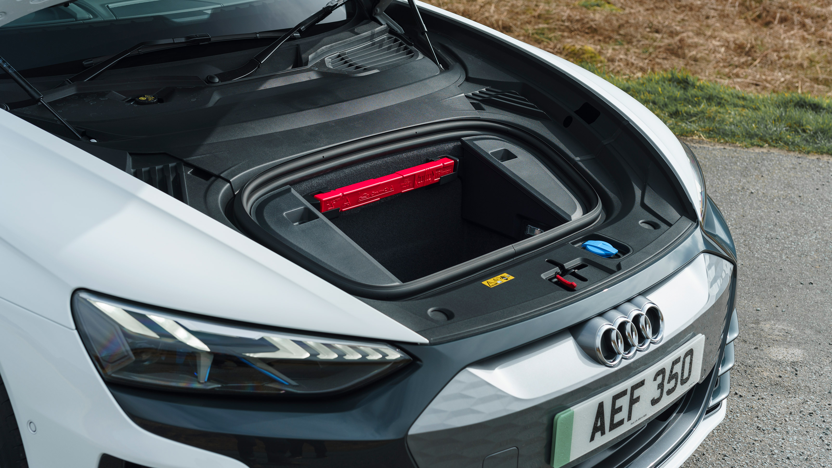 Audi e-tron GT saloon front storage compartment