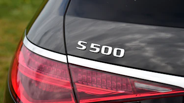 Mercedes S-Class saloon rear lights