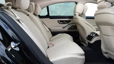 Mercedes S-Class saloon rear seats