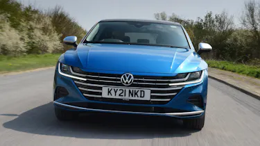 Volkswagen Arteon driving - front