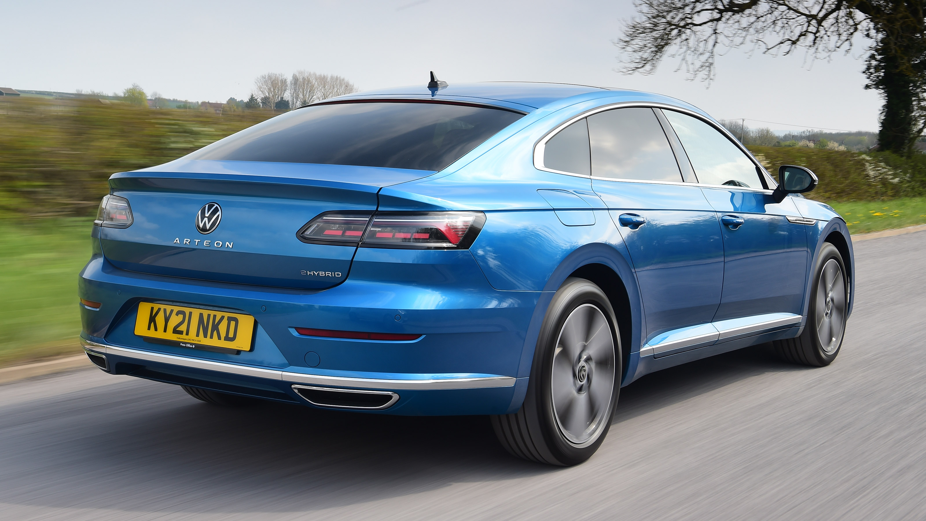 Volkswagen Arteon driving - rear