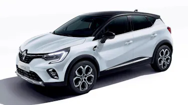 2021 Renault Captur E-Tech Hybrid SUV - front 3/4