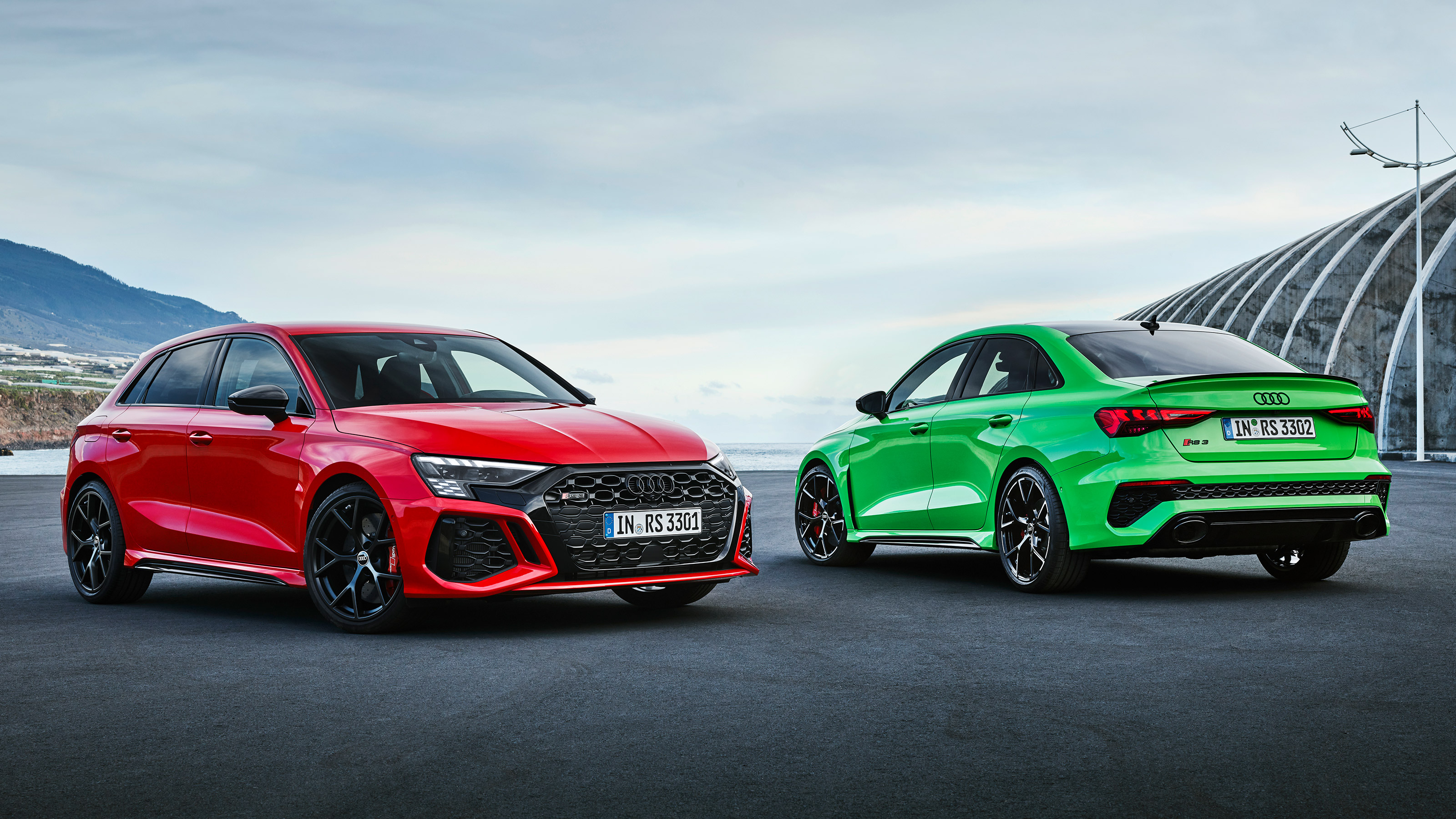 2021 Audi RS 3 Sportback and RS 3 Saloon