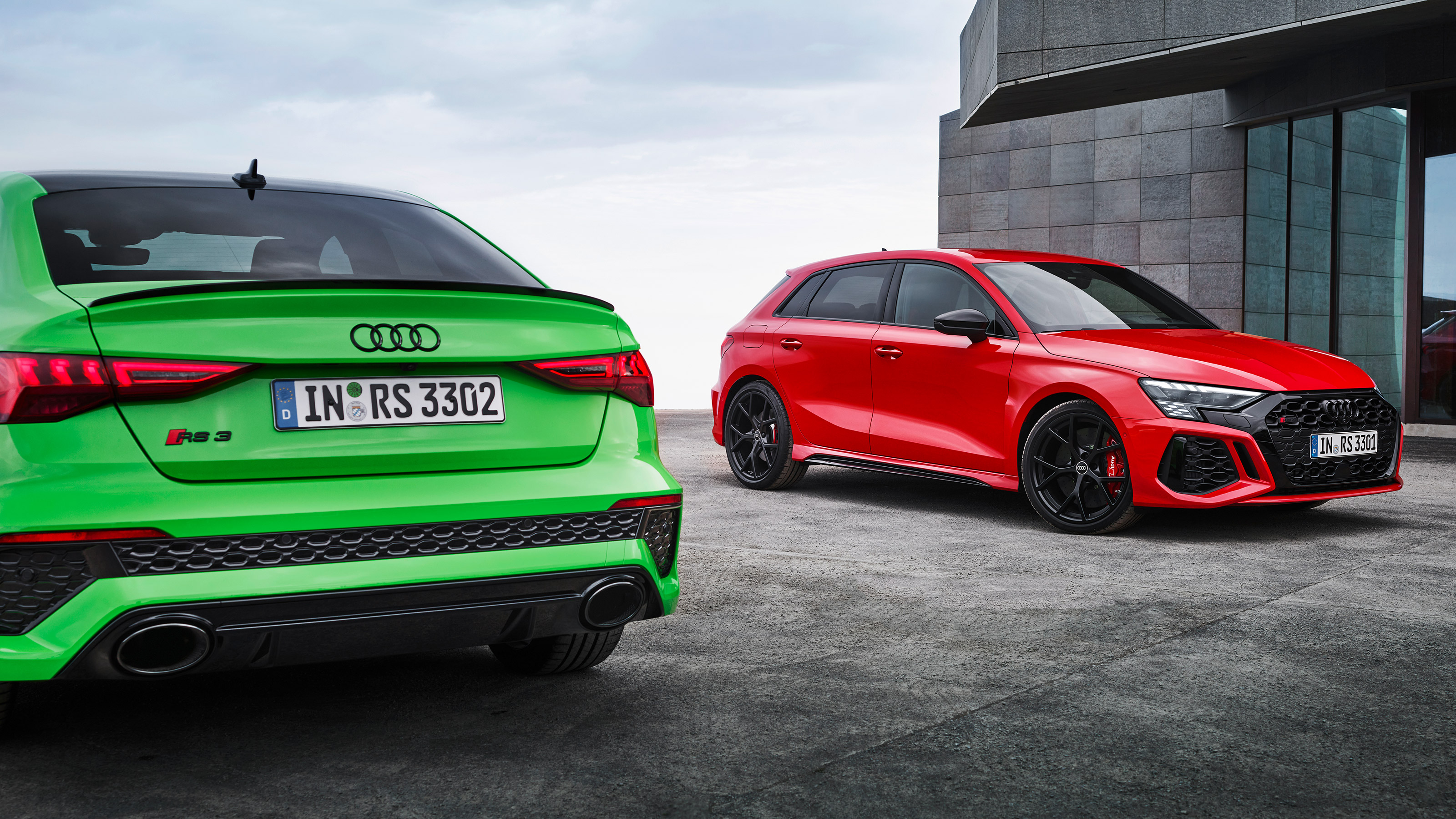 2021 Audi RS 3 Saloon and RS 3 Sportback 