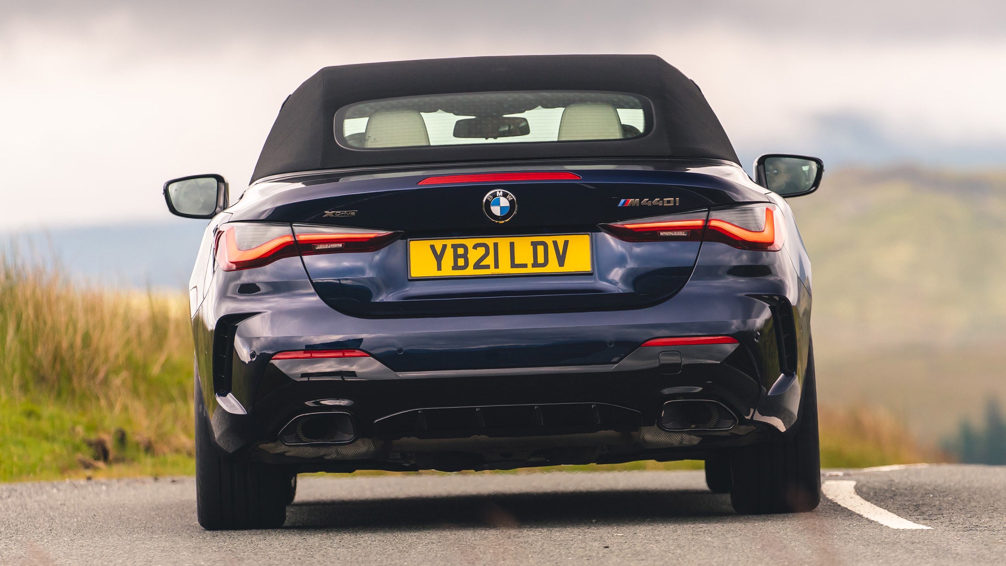 BMW 4 Series Convertible rear dynamic