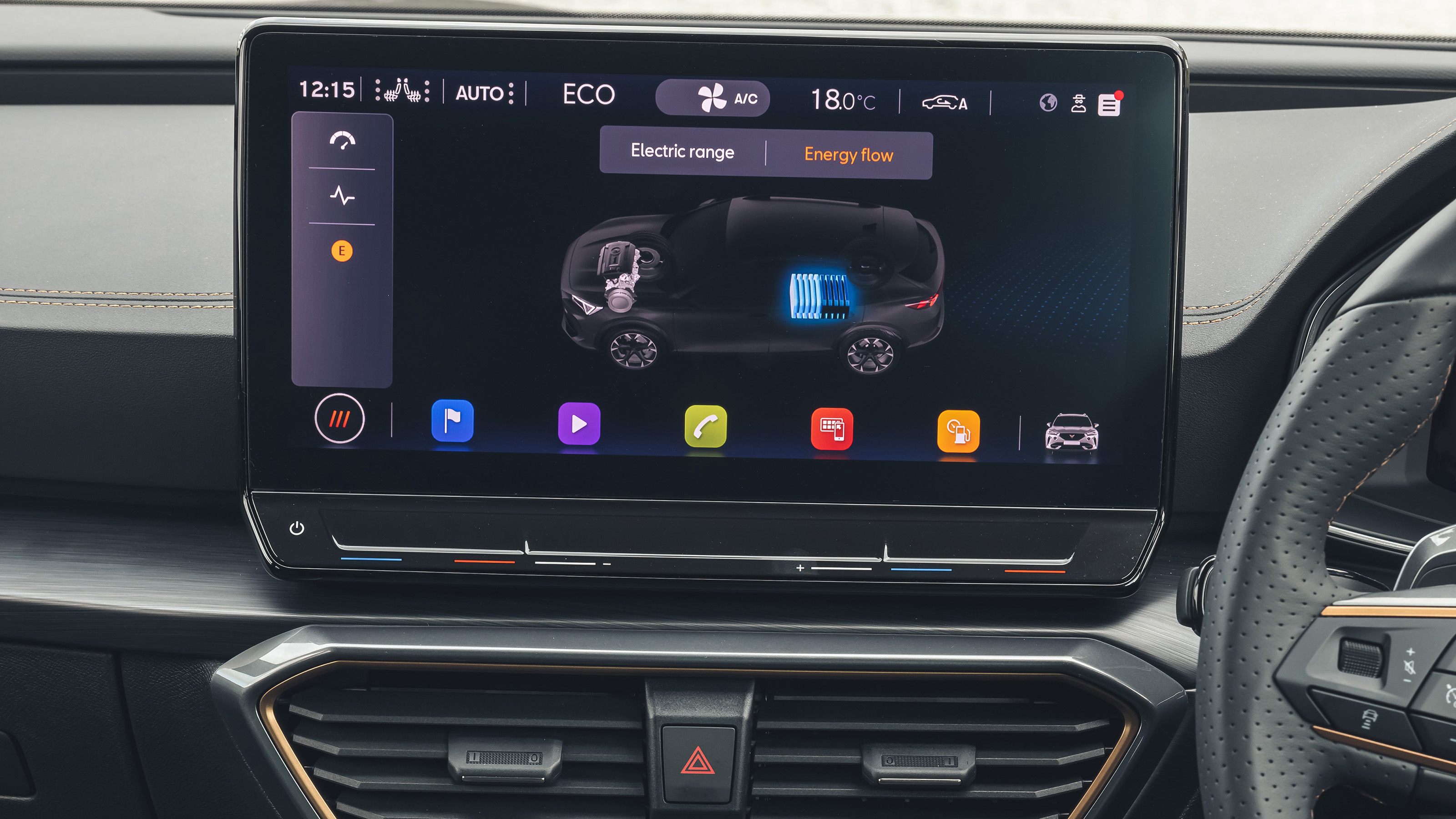 Cupra Formentor - touchscreen