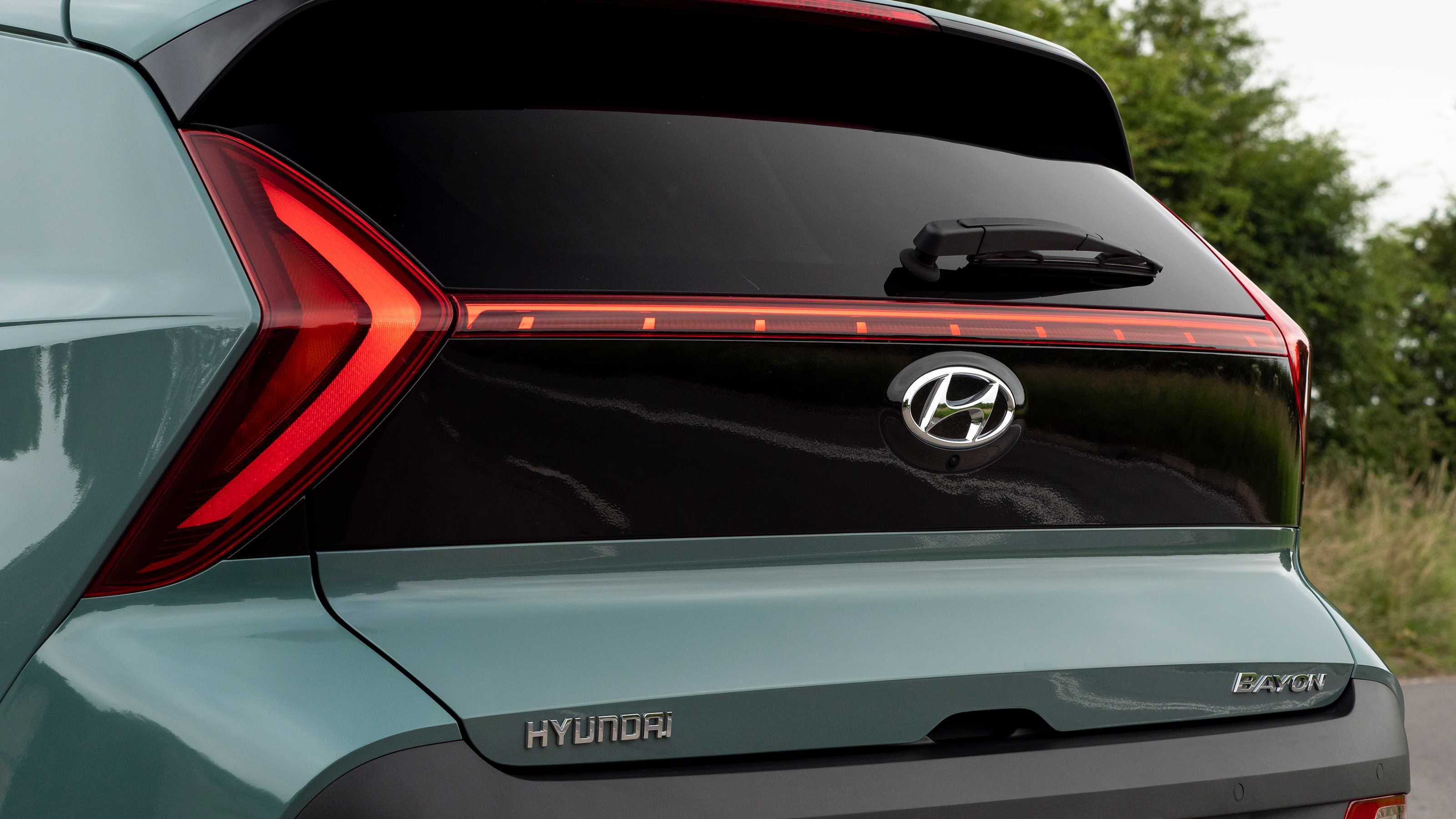 Hyundai Bayon SUV rear lights