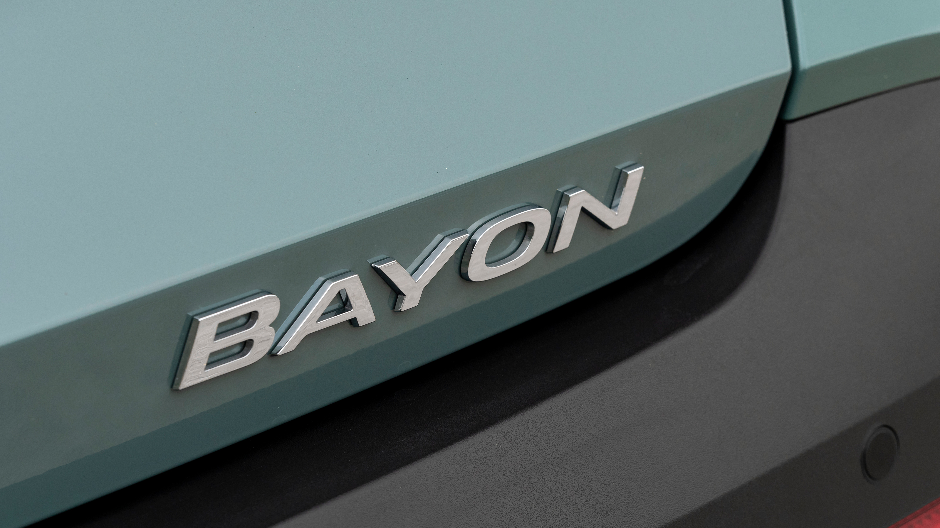 Hyundai Bayon SUV badge