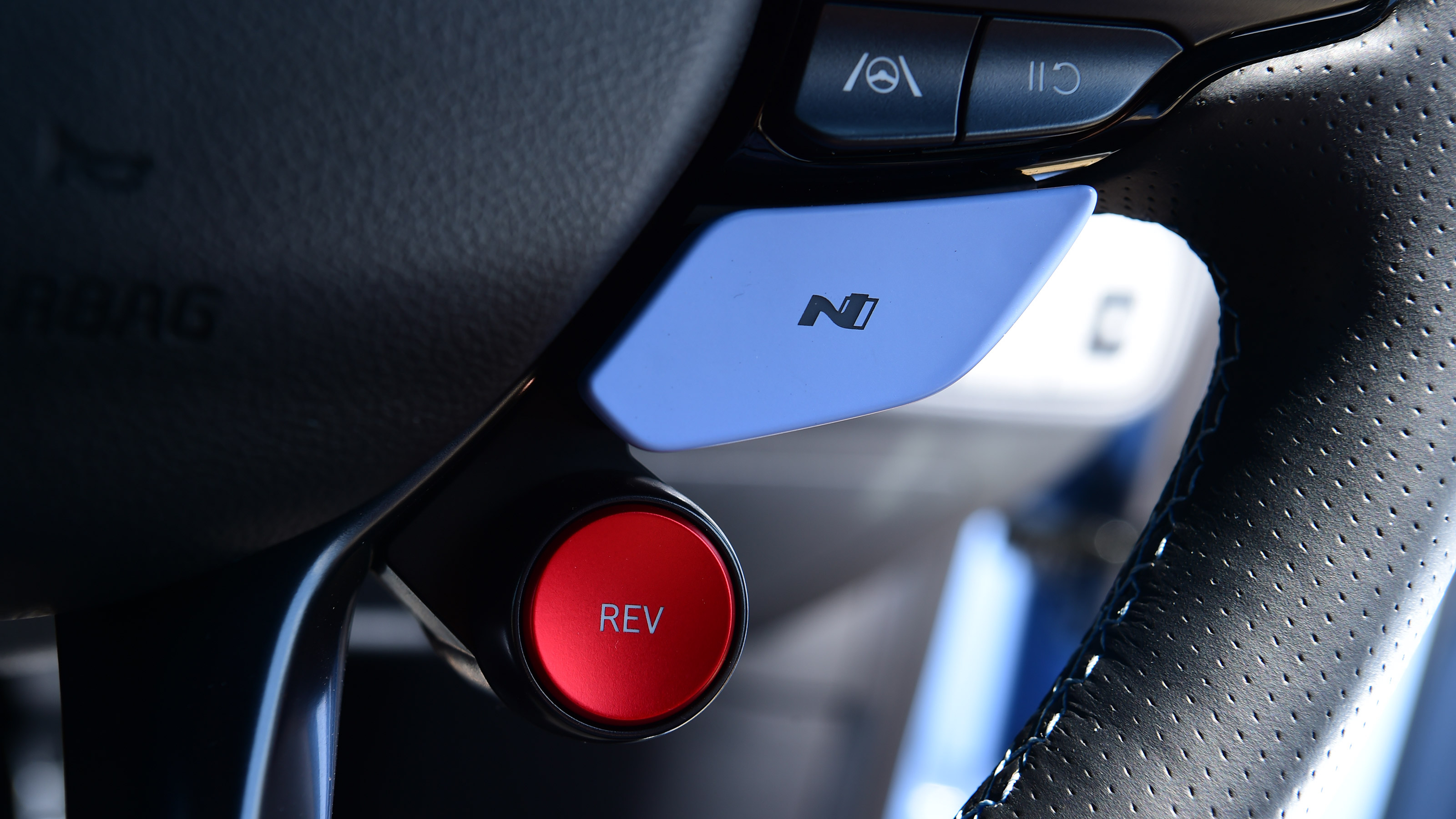 Hyundai i20 N hatchback driving mode selector