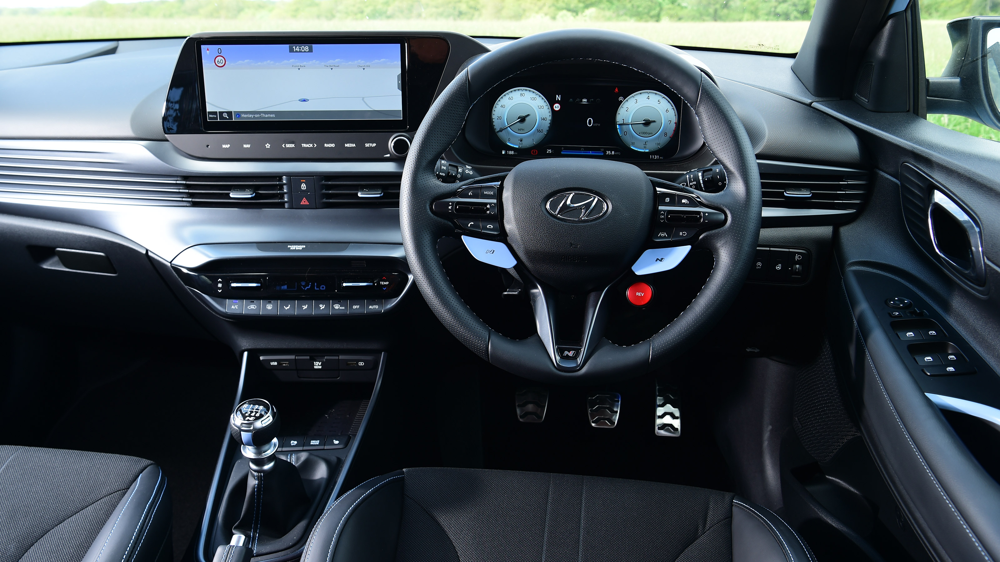 Hyundai i20 N hatchback interior