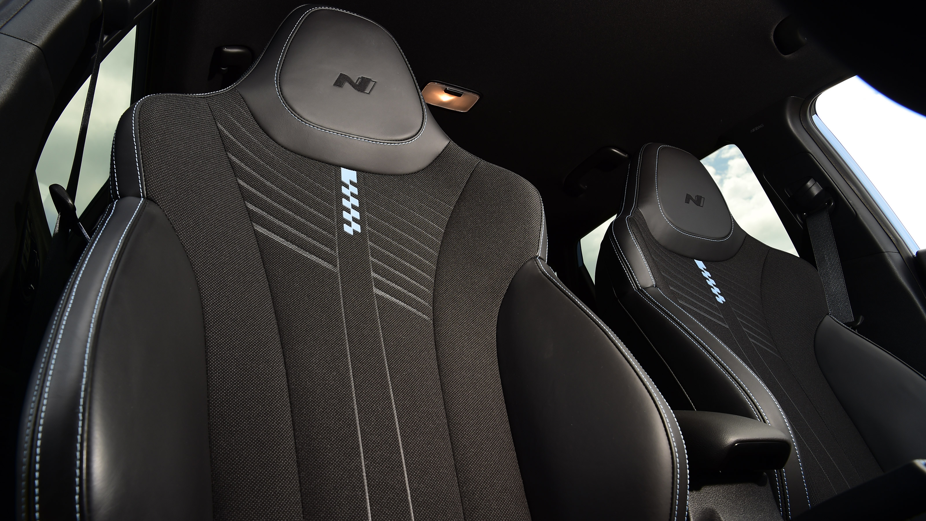 Hyundai i20 N hatchback front seats