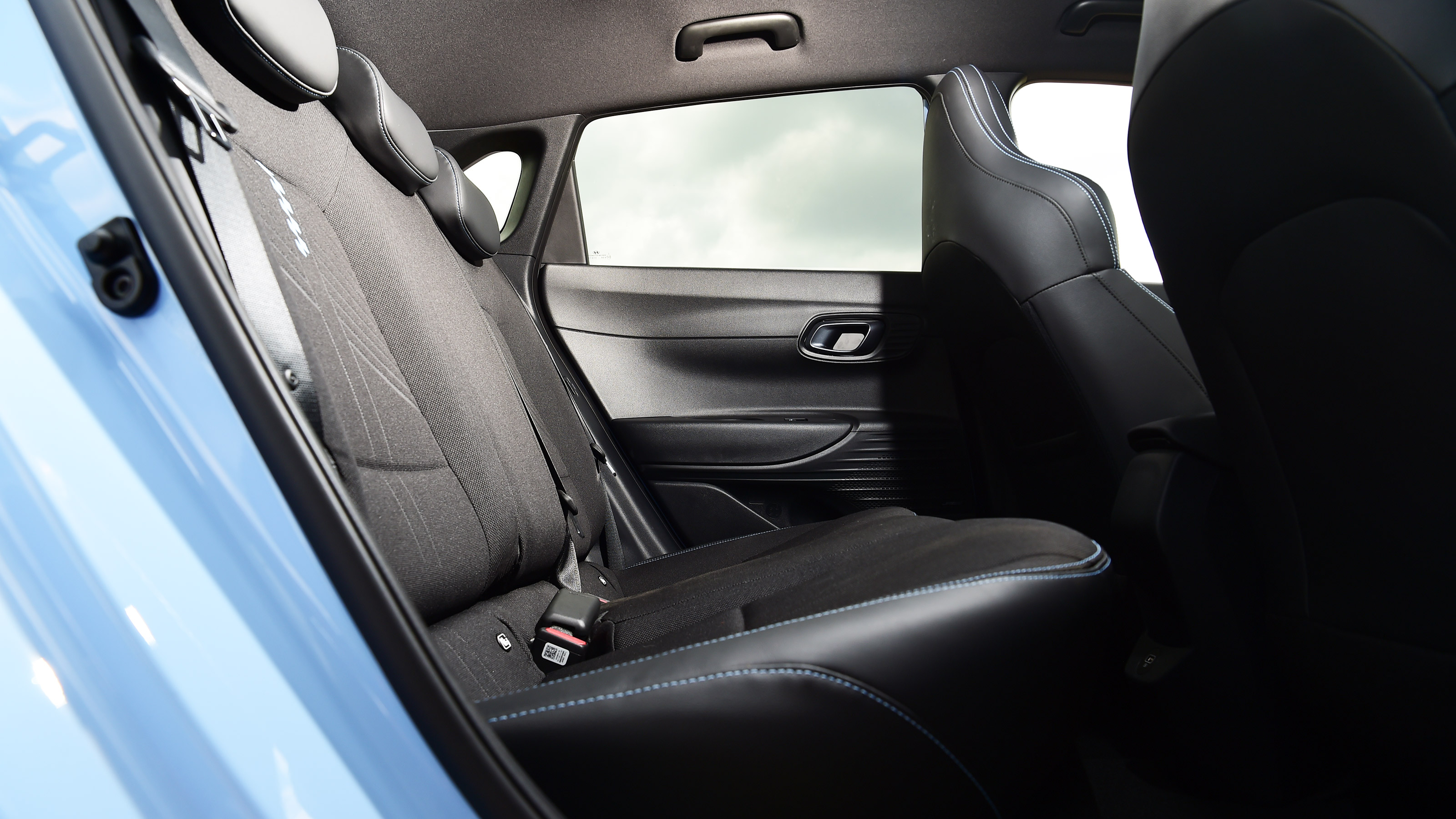 Hyundai i20 N hatchback rear seats