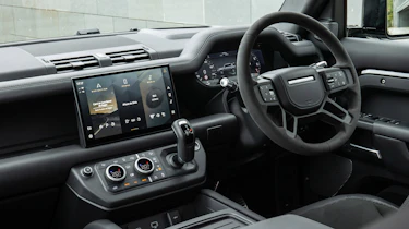 Land Rover Defender V8 SUV interior