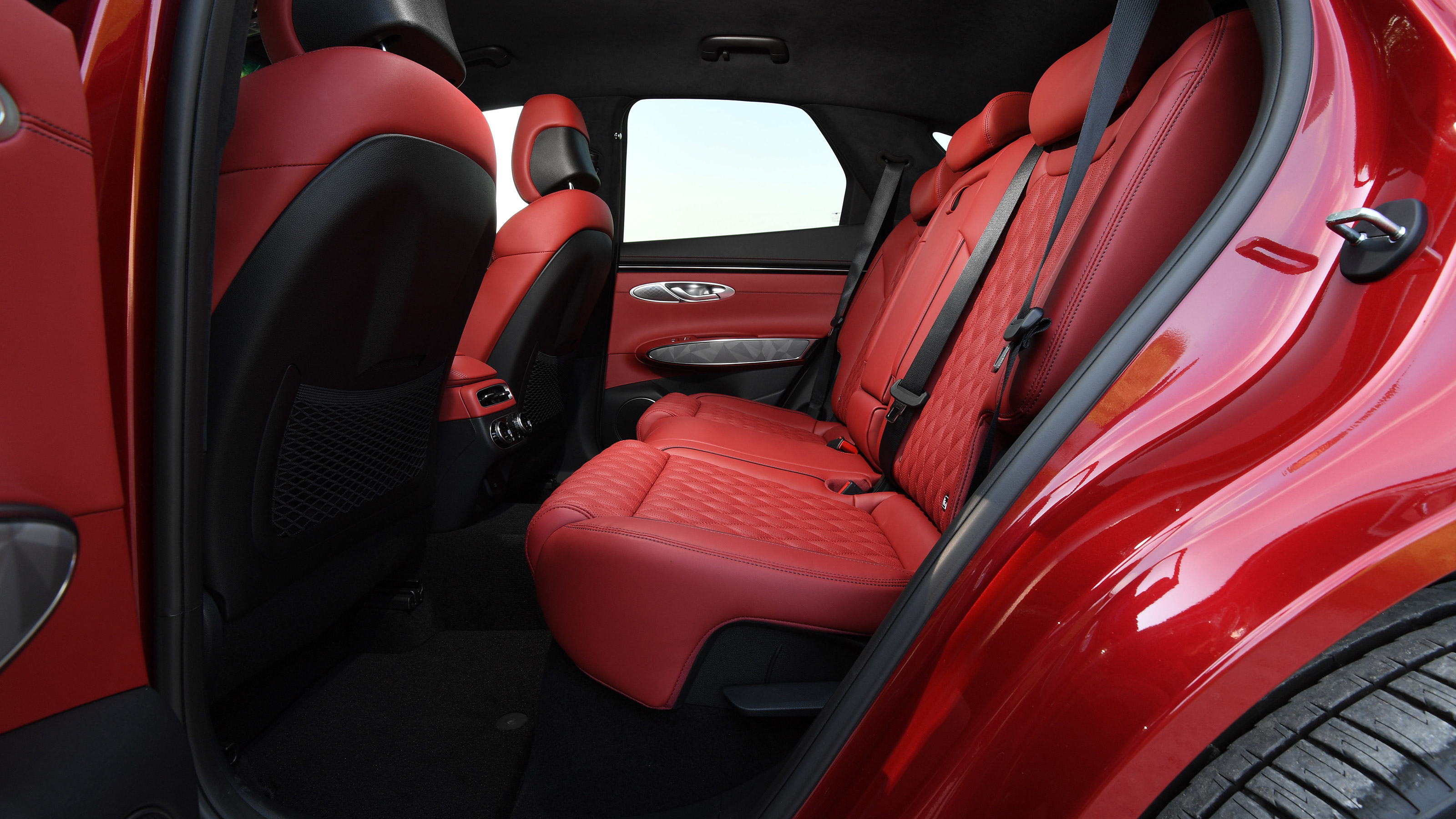 Genesis GV70 SUV rear seats