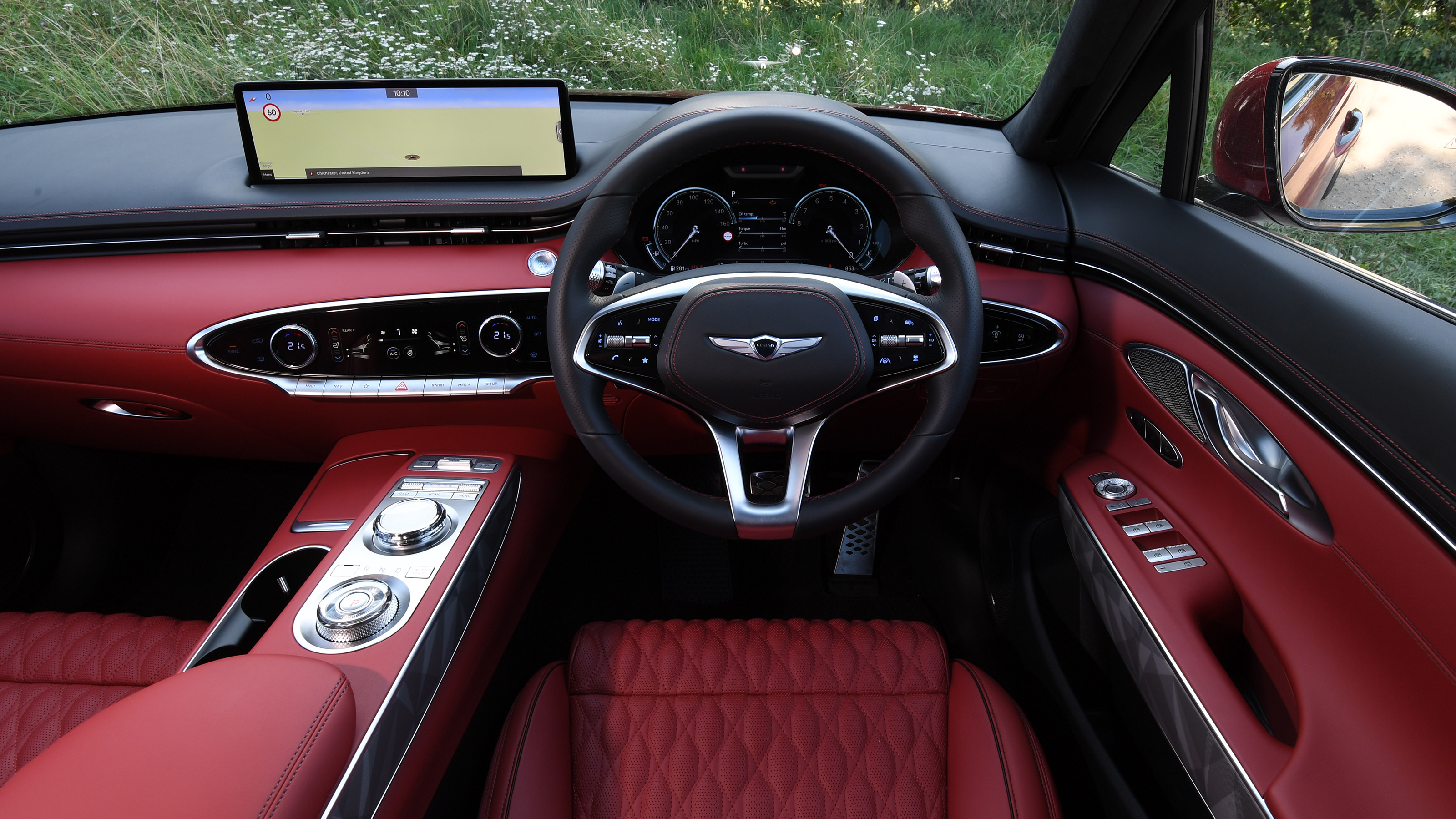 Genesis GV70 SUV interior