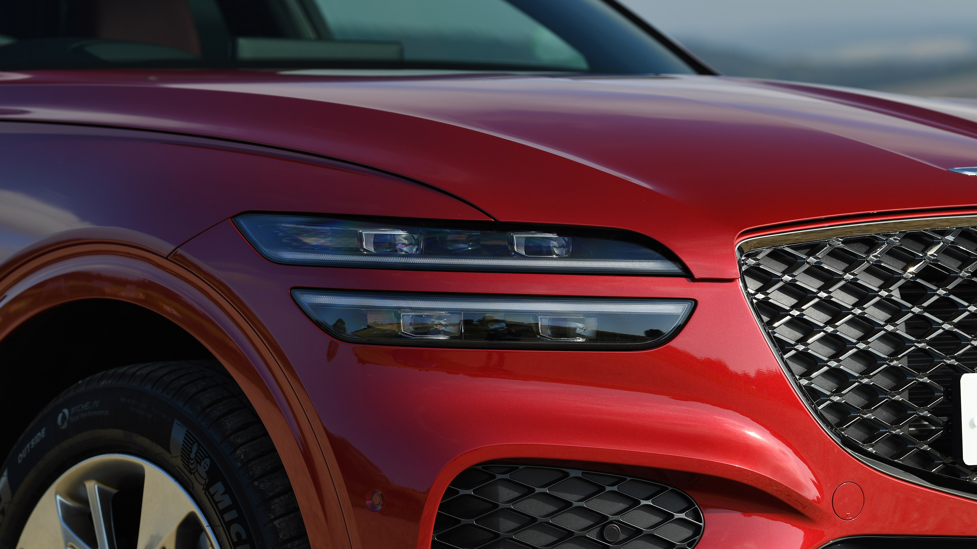 Genesis GV70 SUV headlights