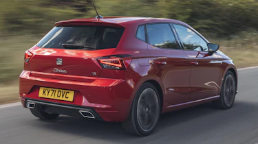 SEAT Ibiza hatchback rear 3/4 tracking