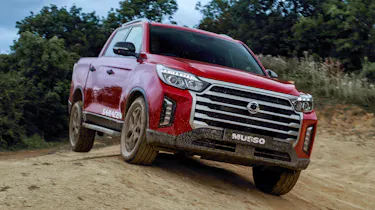 SsangYong Musso facelift off-road