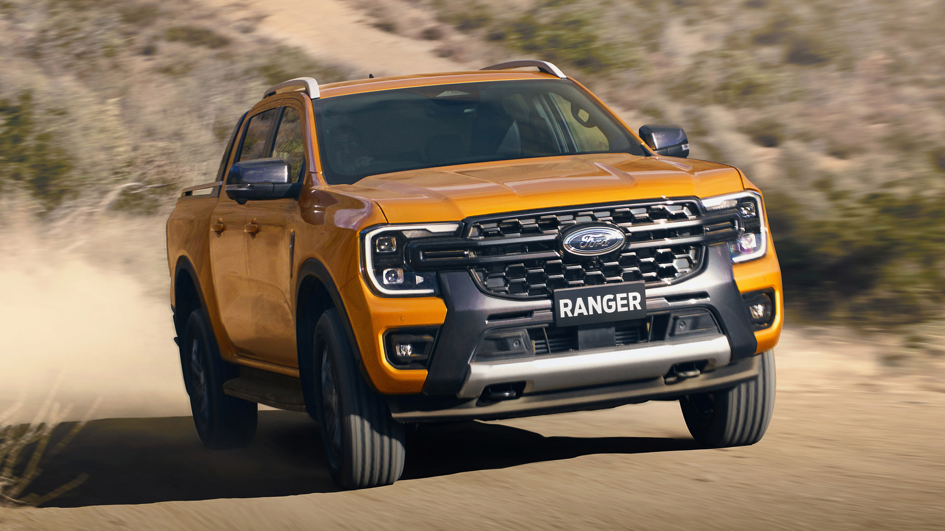 2022 Ford Ranger driving
