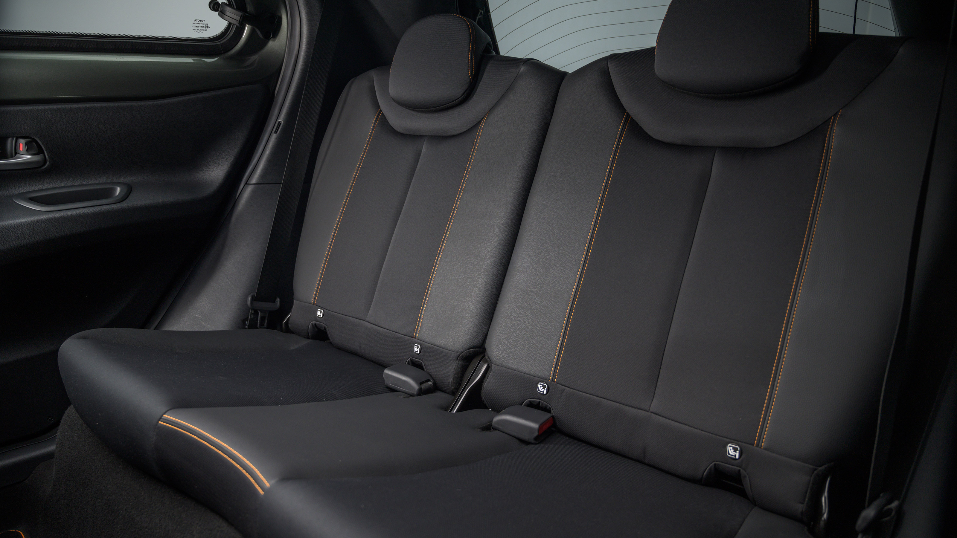 Toyota Aygo X rear seats