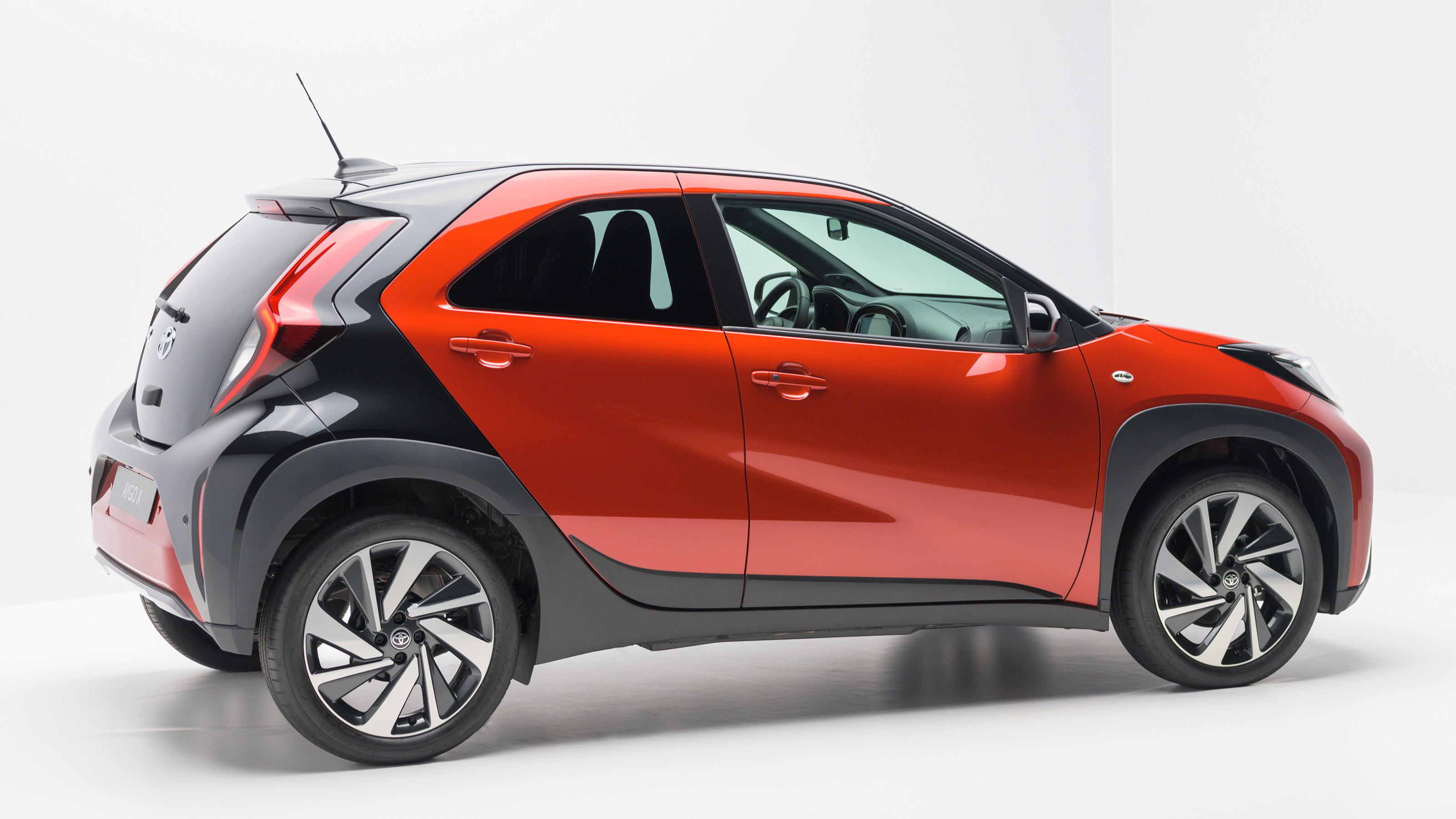 Toyota Aygo X rear/side