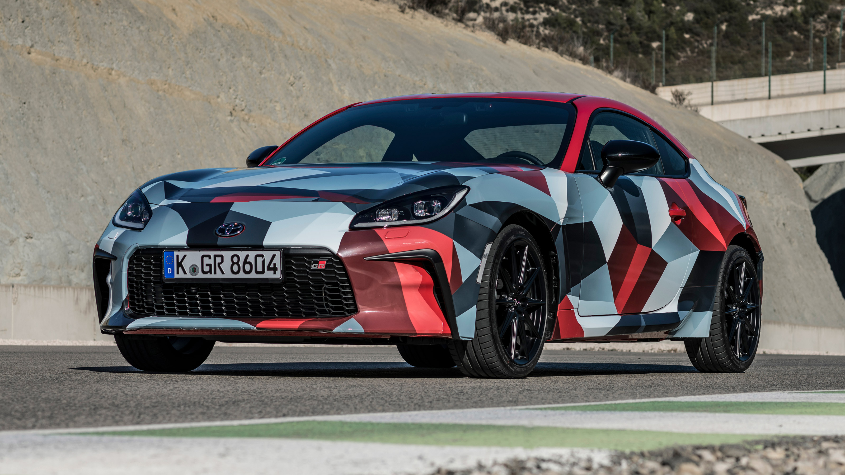2021 Toyota GR86 prototype - front 3/4 view