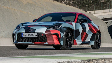 2021 Toyota GR86 prototype - front 3/4 view