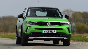 Vauxhall Mokka-e in green