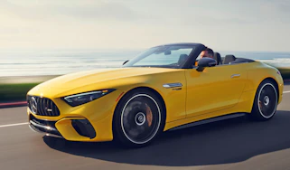 2022 Mercedes-AMG SL driving