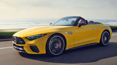 2022 Mercedes-AMG SL driving