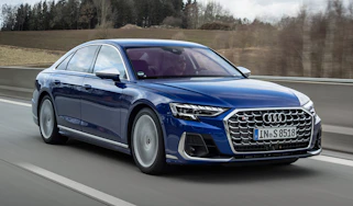 2022 Audi S8 driving