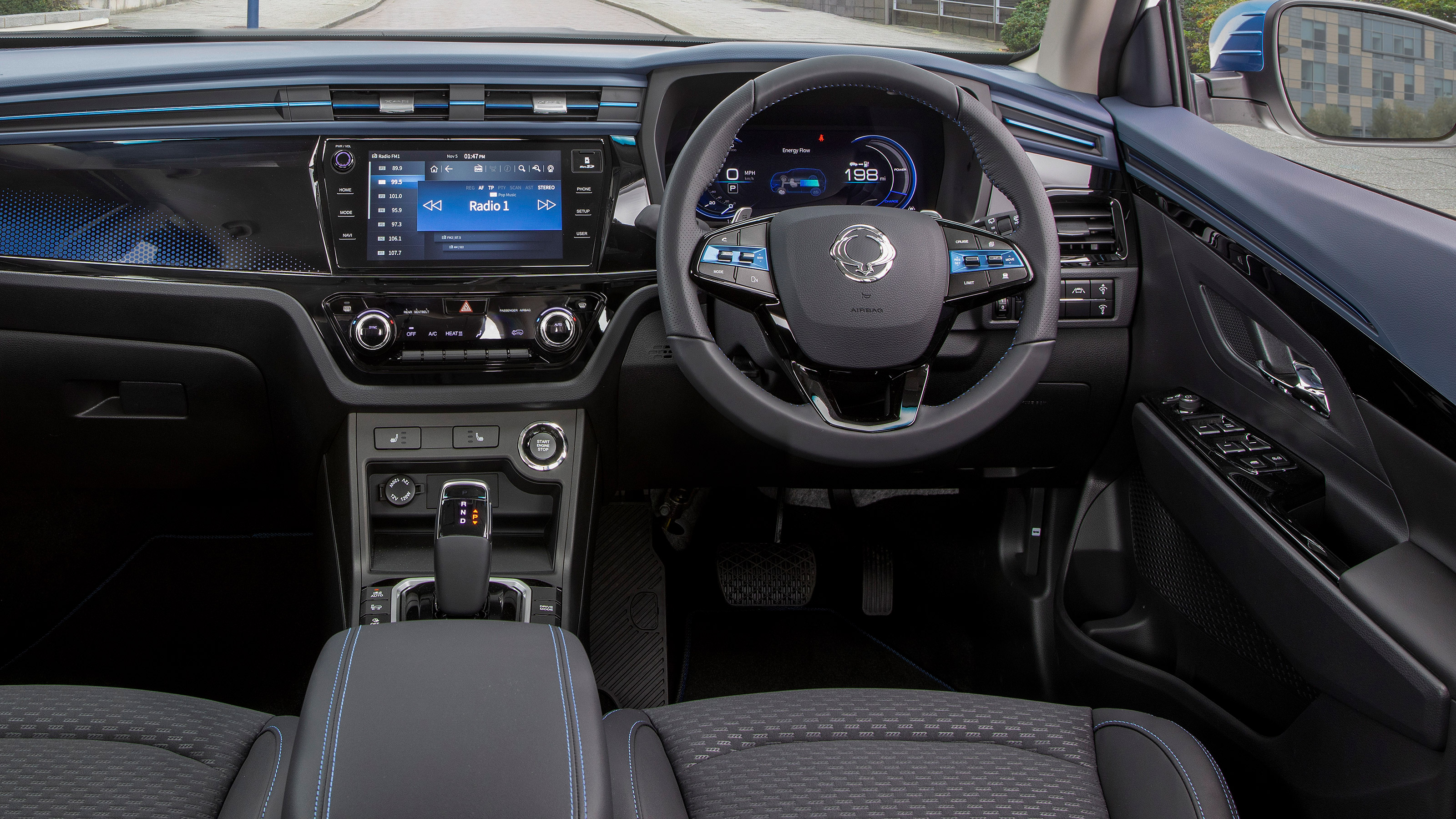 SsangYong Korando e-Motion interior