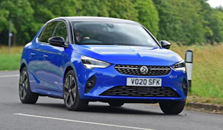 Vauxhall Corsa front dynamic