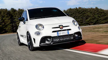 Abarth 595 on track