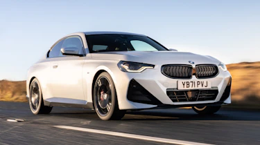 2022 BMW 2 Series Coupe driving