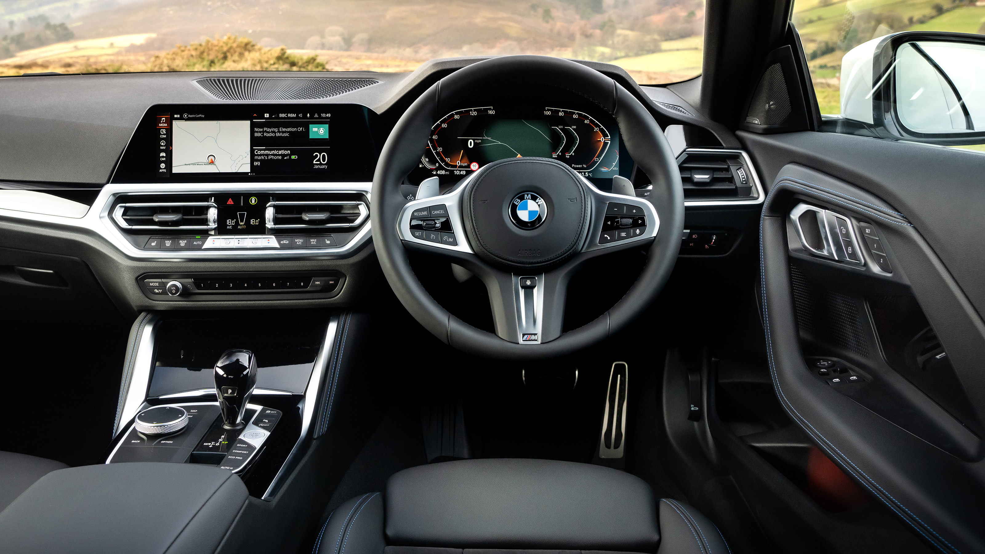 2022 BMW 2 Series Coupe interior