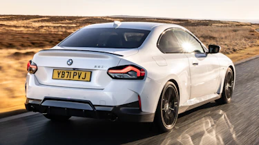 2022 BMW 2 Series Coupe driving - rear