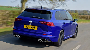 2022 Volkswagen Golf R estate rear side