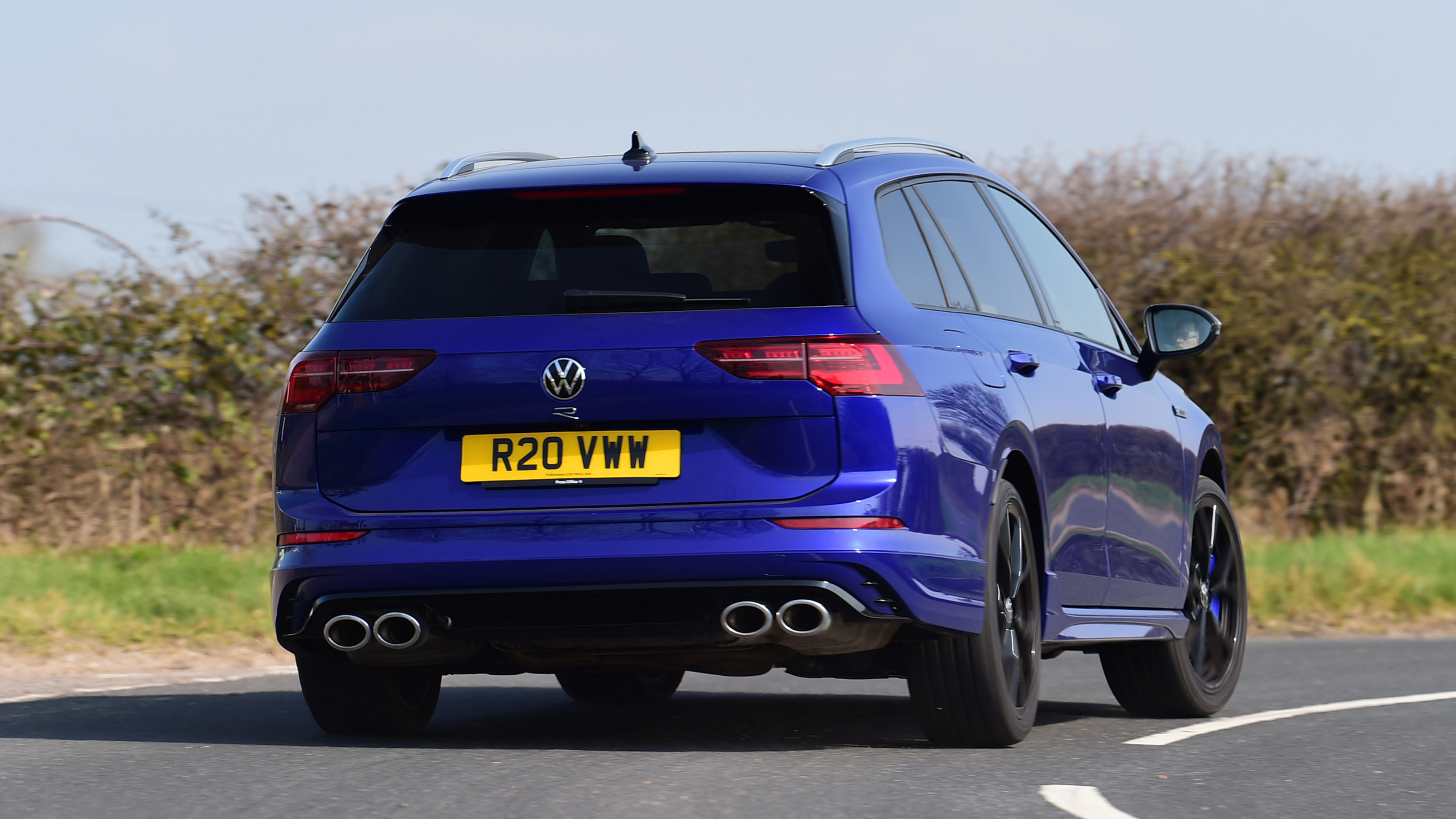 2022 Volkswagen Golf R estate rear quarter