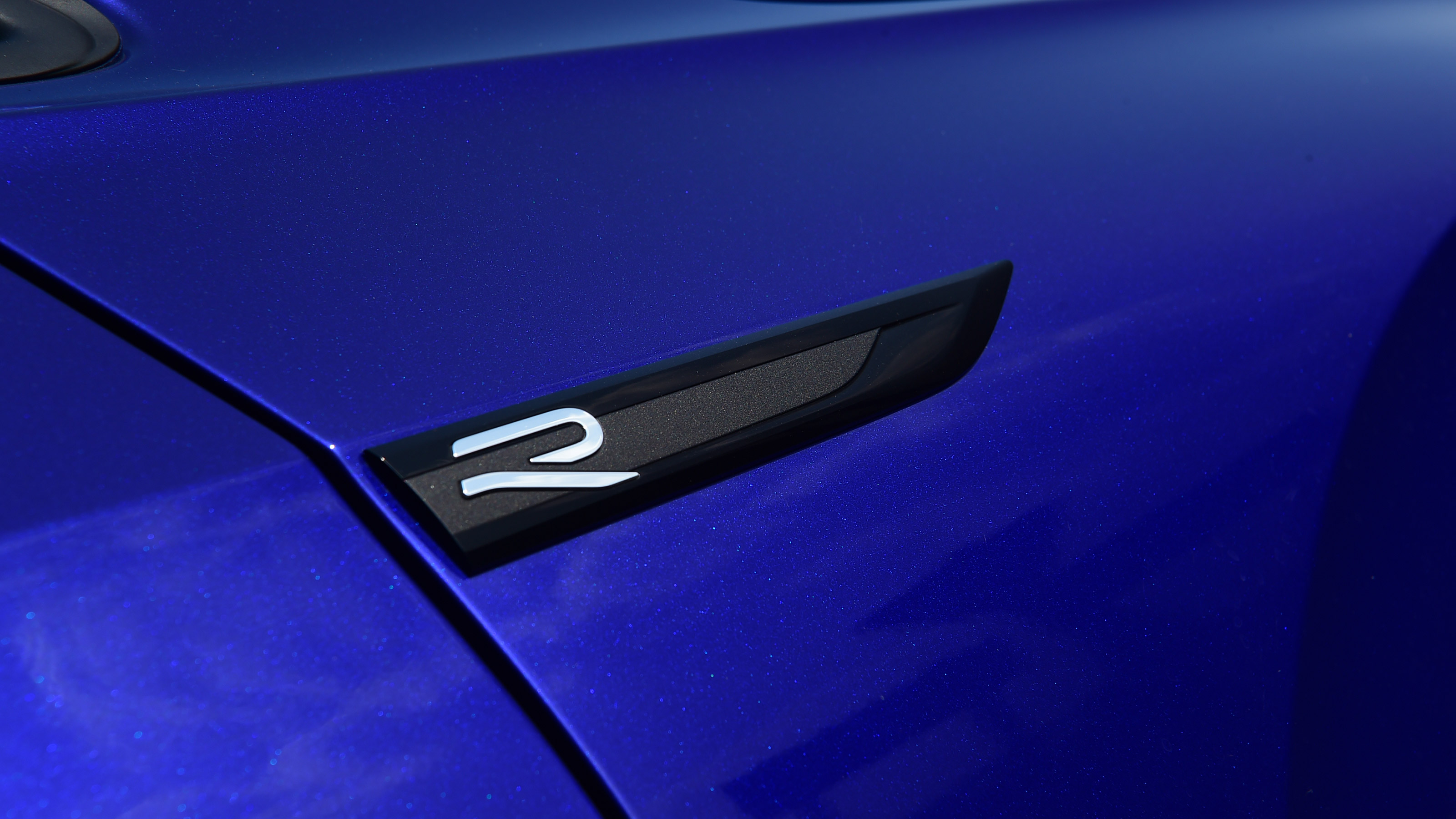 2022 Volkswagen Golf R estate badge
