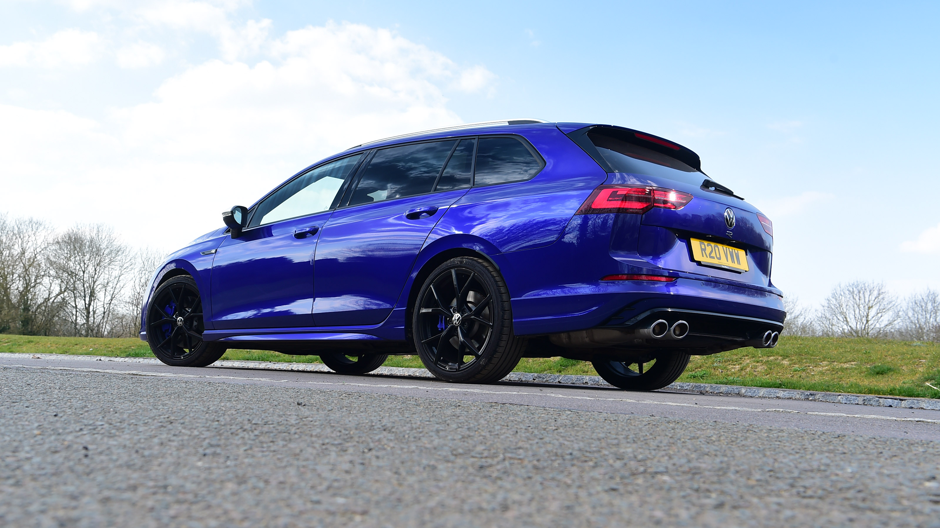 2022 Volkswagen Golf R estate rear quarter