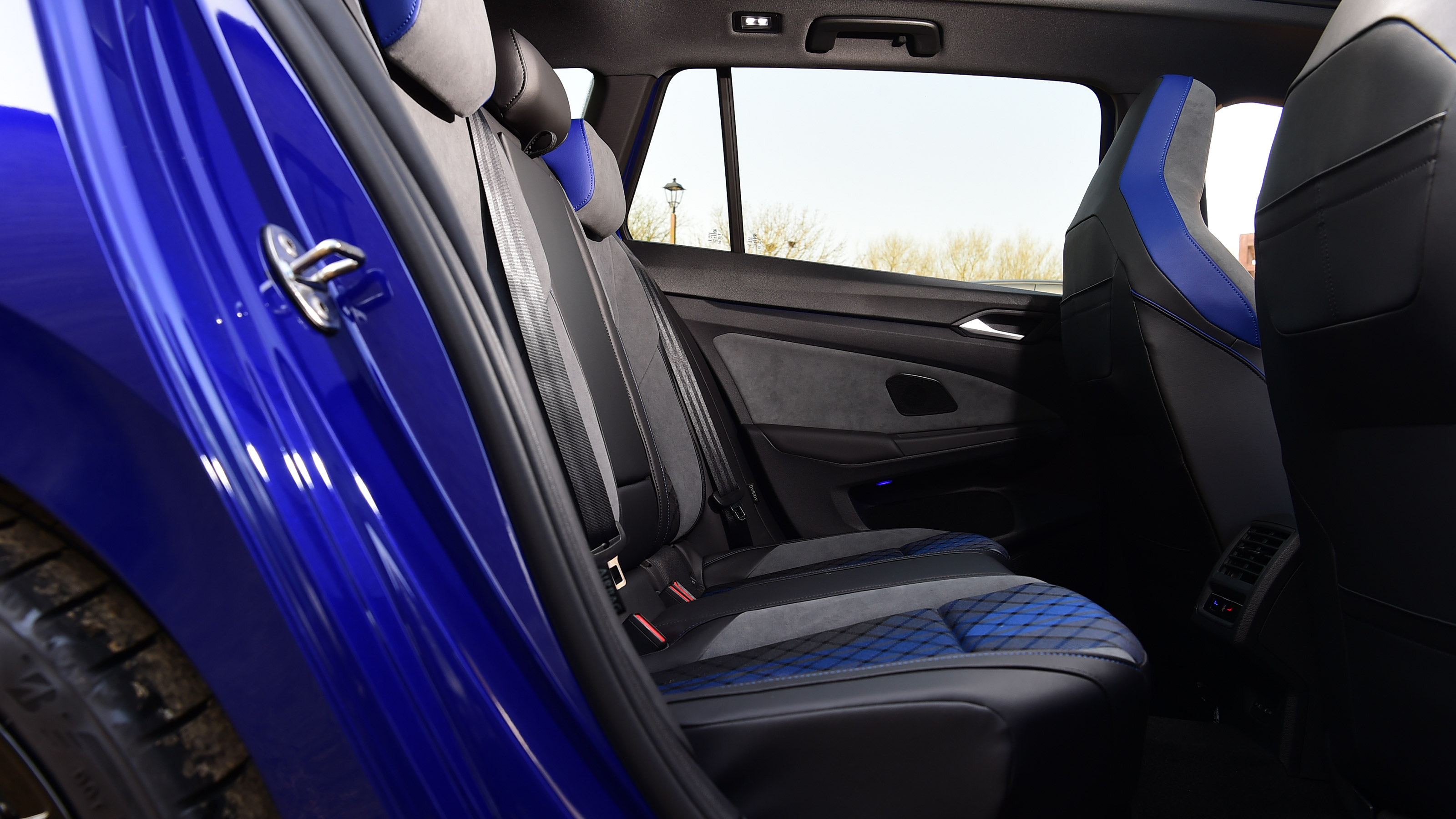 2022 Volkswagen Golf R estate rear seats