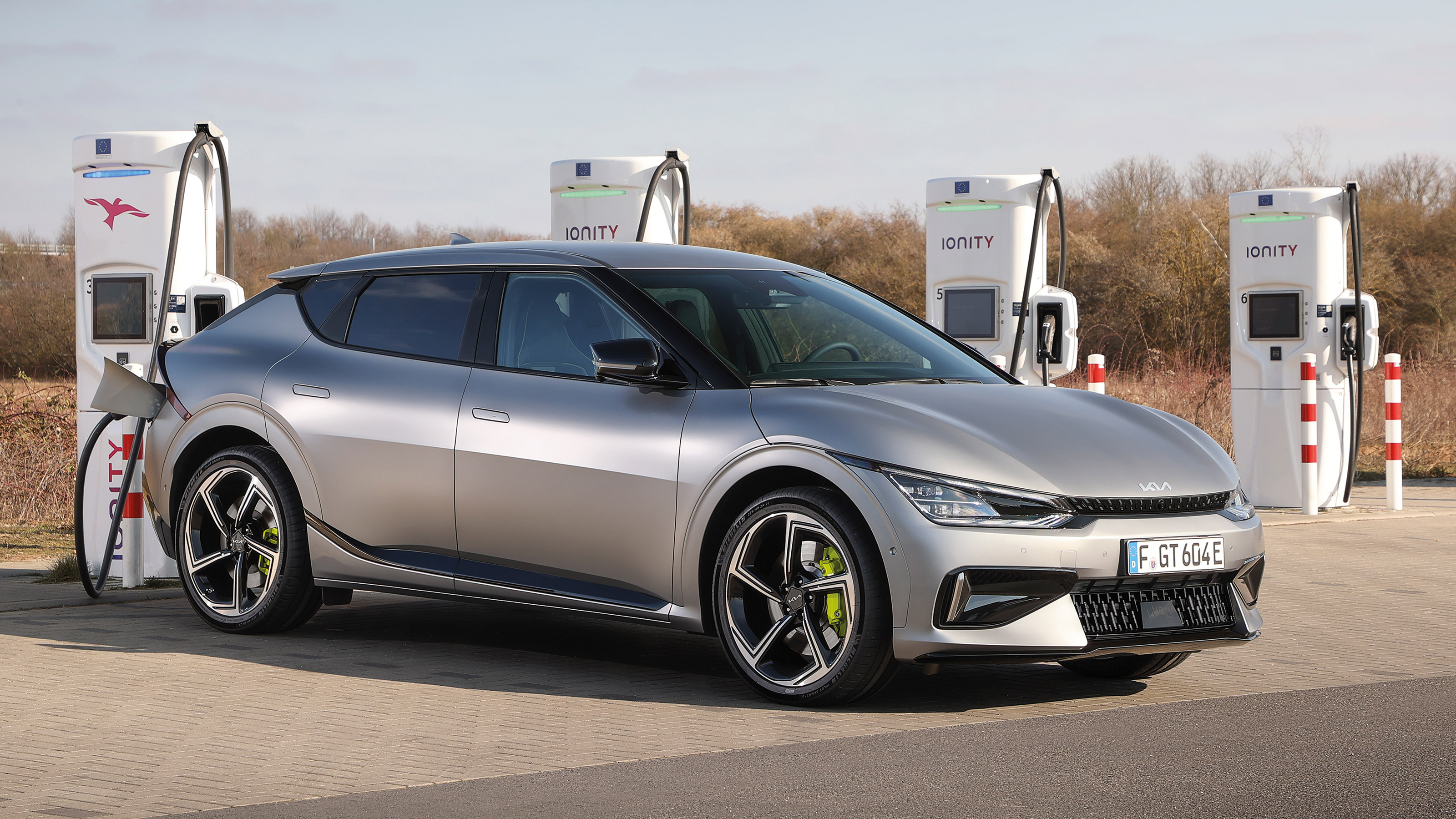 Kia EV6 GT charging