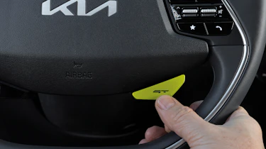 Kia EV6 GT steering wheel button