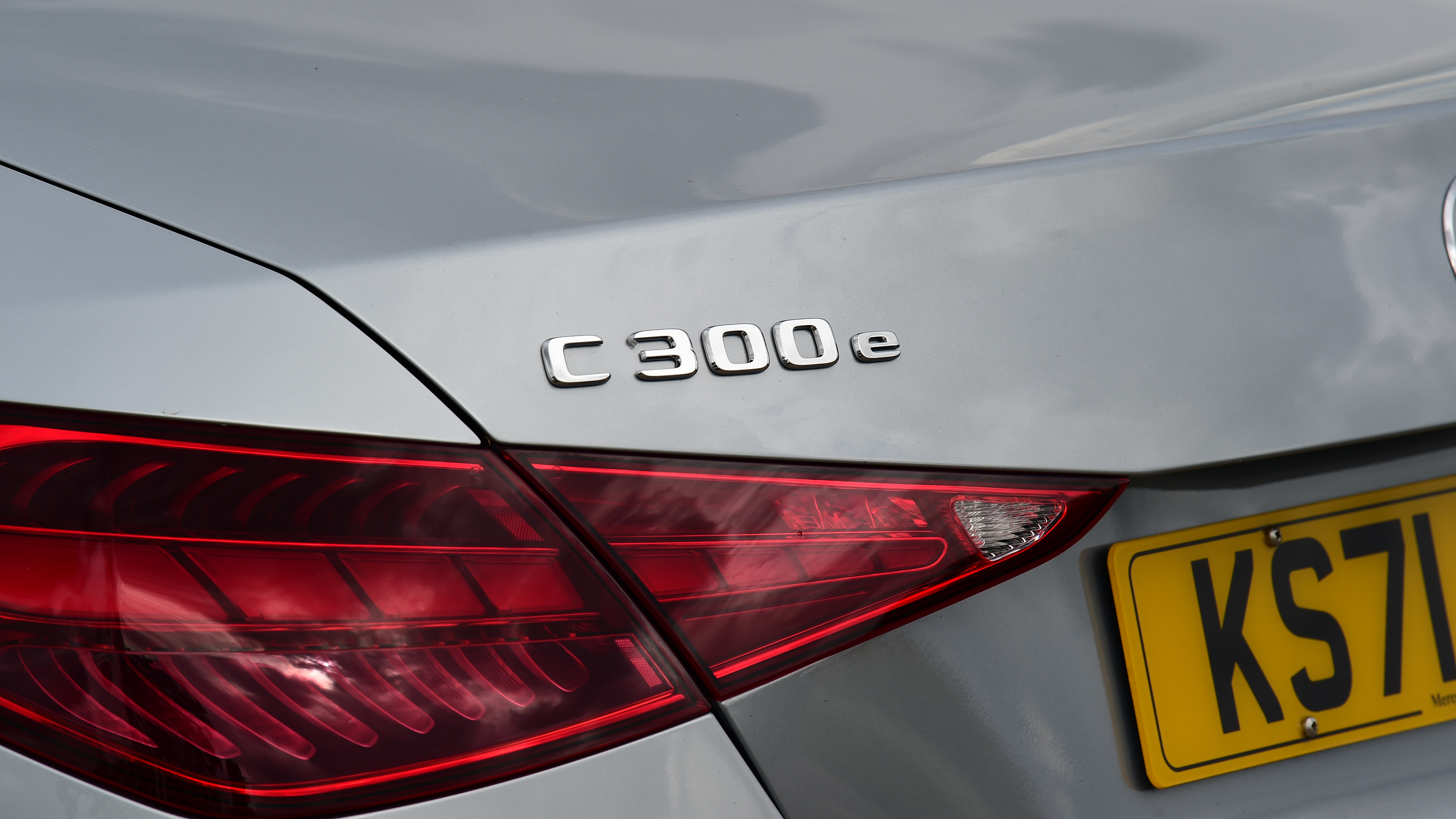 Mercedes C-Class Hybrid rear lights