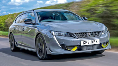 Peugeot 508 PSE front tracking